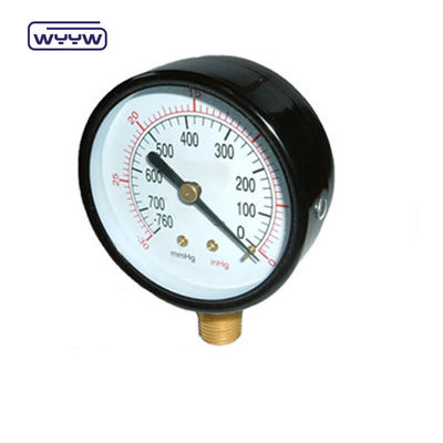 Qualität  Steel Vacuum Pressure Gauge Manometer Bottom Mount WYYW usine