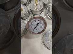 Zurückverbindung oii gefülltes Druckmessgerät