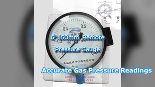 6" 0-1,6 MPa Fernmanometer