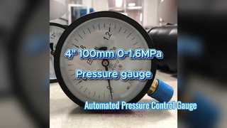 4" 100mm0~1,6MPa Genauigkeitsklasse 1,6%