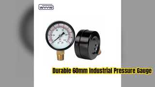 Langlebiges industrielles Vakuum-Manometer 60 mm