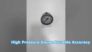 63 mm ölgefülltes Manometer, langlebige hydraulische Lösung
