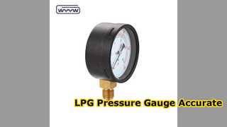 60-mm-Bar-Manometer für Flüssiggas