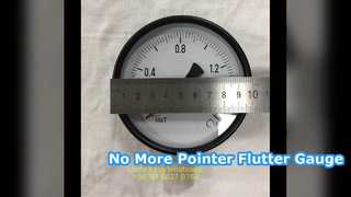 4" 100 mm 0~1,6 MPa Economy-Manometer aus Kohlenstoffstahl