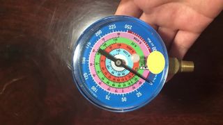 3" 80mm Kältemittel-Manometer