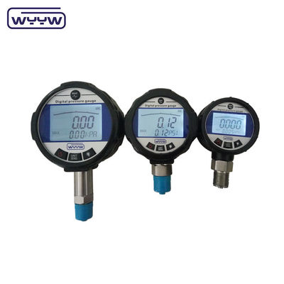 Digitales Gasdruckmessgerät aus Edelstahl 65 mm mit 4-5 Digitalen LCD-Displays