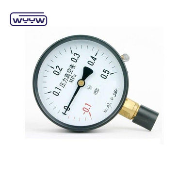 10,6%Fs -30inhg Vakuumdruckmessgerät -1-0 Mpa 100mm Negativdruckmanometer