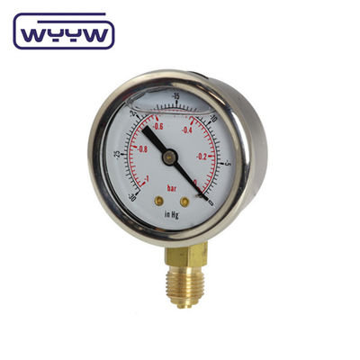 OEM-Negativluftdruckmessgerät Manometer Bourdon-Druckmessgerät