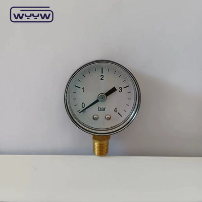 CE-Standard 40MM Kunststoff 0-4Bar 1/8&quot;BSP AIR Manometer Erdgasdruckmessgeräte