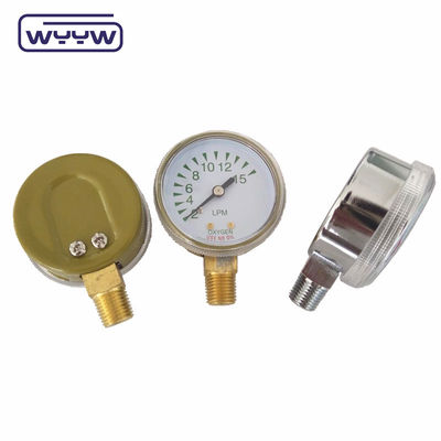 Gewerbliche Druckmessgeräte Druckregler verwenden Erdgas 50mm Manometer Lieferant CO2 Druckmessgerät