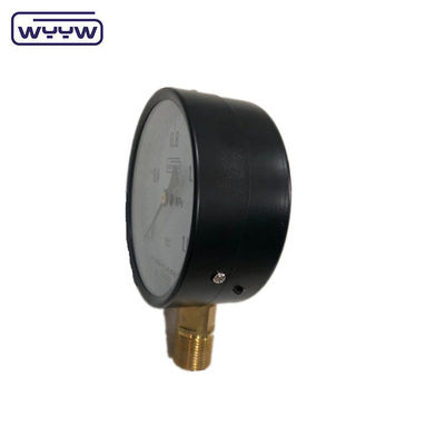 Unterseite 1/2&quot;bsp CE 100mm allgemein OEM verfügbar kalibriertes Druckmessgerät