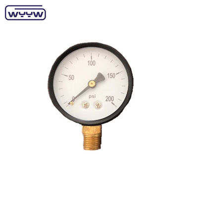 Druckmessgerät für Schwimmbadfilter 2 &quot;Dial, 0-60 Psi, Bodenhalter 1/4&quot; Rohrfaden