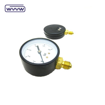 WYYW 100 mm Eisengehäuse MS Bodenverbindungsmanometer 16bar