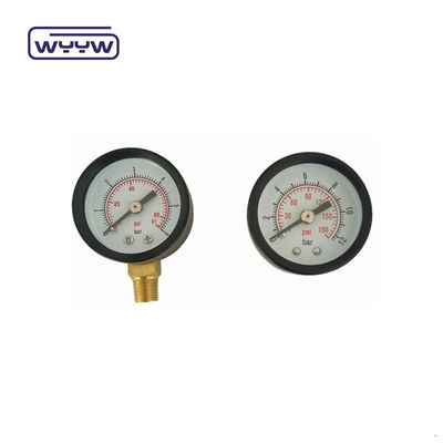 übliches Erdgasmanometer mit 1,5&quot; Druckmessgerät 1/8 npt