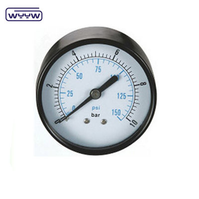 Hintere Achsenanbringung OEM verfügbar Bar psi Doppelskala Manometer 2&quot; 50mm Luftfederungsdruckmessgerät