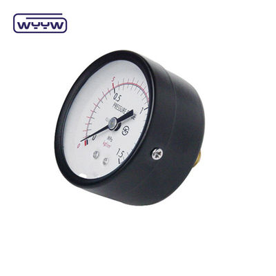 Hintere Achsenanbringung OEM verfügbar Bar psi Doppelskala Manometer 2&quot; 50mm Luftfederungsdruckmessgerät