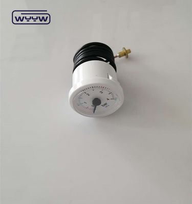 LPG-Gasdruckmessgerät Manometer Schwarzes Stahlgehäuse