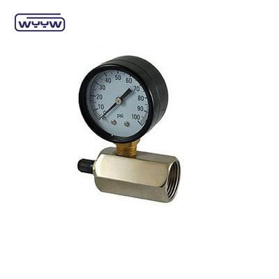 Unterseite 40mm 1,5' Argongasdruckmessgerät Kunststoffmaterial