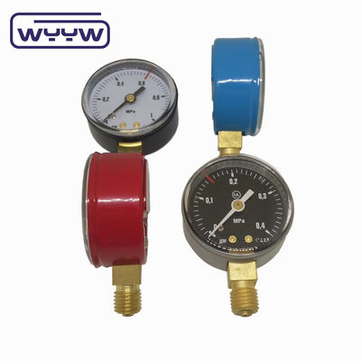 Erdgasdruckmessgerät Manometer 50 mm Farbdruckmessgerät