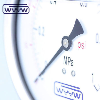 100 mm Wasser allgemeine Handelsdruckmessgerät Manometer Bodenmontage