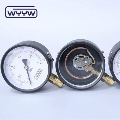 100 mm Wasser allgemeine Handelsdruckmessgerät Manometer Bodenmontage