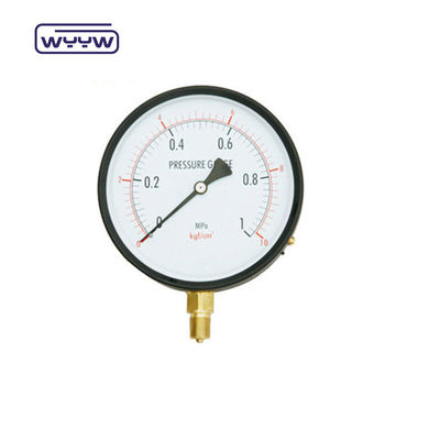 Großes Zifferblatt Wirtschaftsdruckmessgerät Manometer 150 mm Zifferblatt OEM