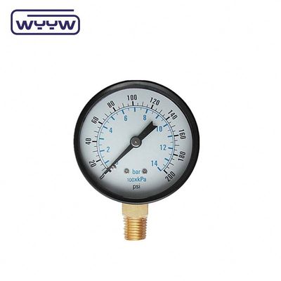 Normaler Luftmanometer Argon Gasdruckmesser OEM angepasst