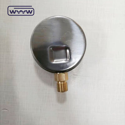 oem für freies industrielles Druckmessgerät penumatische 1/4&quot;G Radialverbindung Flüssigkeitsgefüllte Bar Druckmessgerät 2,5&quot;