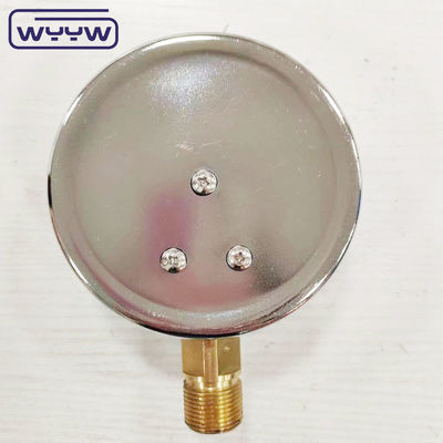 Neues Produkt Bajonett Chromgehäuse 1/2&quot; Bsp Radial Eingang Bar psi 4&quot; Glycerin gefüllt Druckmessgerät Manometer