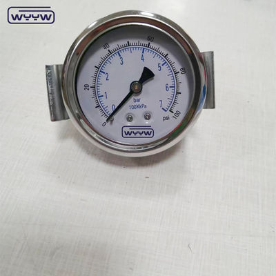 U-Klemm-Klasse 1,6% 2,5-Zoll-Anti-Vibrations-Druckmanometer