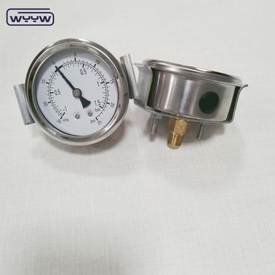 U-Klemm-Klasse 1,6% 2,5-Zoll-Anti-Vibrations-Druckmanometer