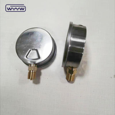 0-250psi Bodenöl gefüllte Schlammpumpe Hydraulische Druckmessgeräte mit Messing-Internen
