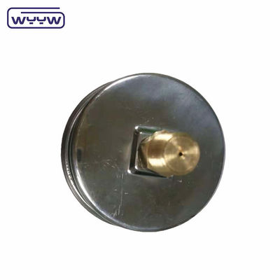 63mm EN837-1 Hydraulikwasser 0-10bar/psi axiale Einstiegsöl Glycerin gefülltes Druckmessgerät 2,5" Manometer