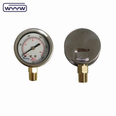 Industrie-Manometer YN52mm Druckmessgerät für die Hydraulikölpresse 52mm 1/4NPT