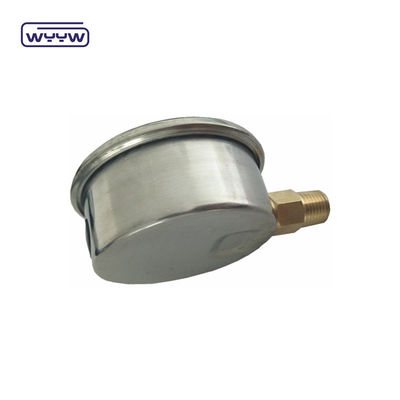 Silikonöl gefülltes Druckmessgerät 60 mm 1 Jahr Garantie