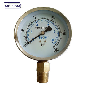 4&quot; G12/2&quot; Bar psi hydraulischer Stecker mit Druckmessgerät