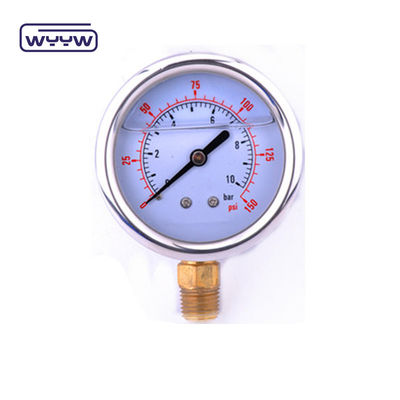 Hydraulisches Druckmessgerät 60 mm für Glycerin