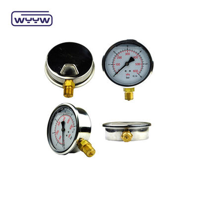 Hydraulisches Druckmessgerät 60 mm für Glycerin