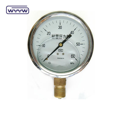 2.5&quot; Antivibrationsdruckmessgerät Manometer Bodenhalter