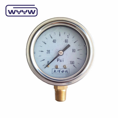 2.5&quot; mit Glycerin gefülltes Druckmessgerät für Motoröl 2,5% Genauigkeit