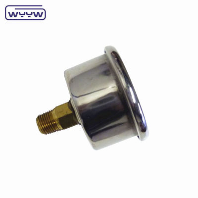 Zurückmontierte Flüssigkeit 1,5&quot; 40mm Hydraulikdruckmessgerät für Hydraulikgeräte