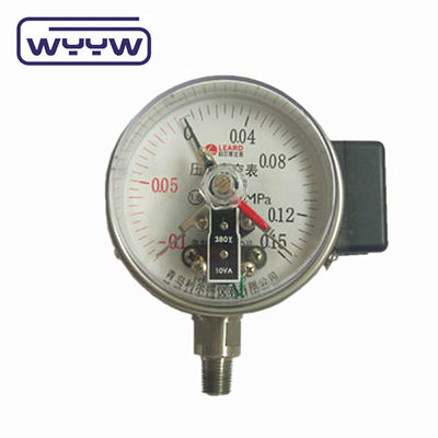60 mm schwarzes Stahlluft-Standard-elektrisches Kontaktdruckmessgerät