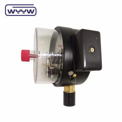 NO+NC 1 MPa Erdgasdruckmessgerät 4 Zoll 100 mm elektrisches Kontaktmanometer