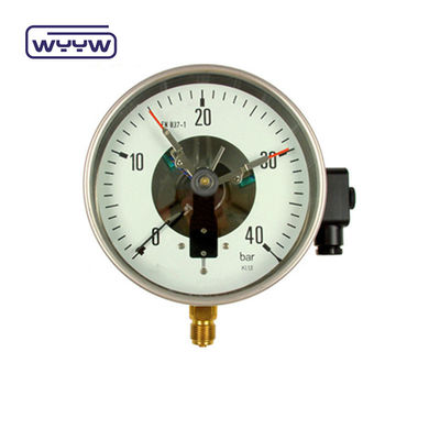 Hydraulische elektrische Kontaktdruckmessung Manometer 1,6% Genauigkeit