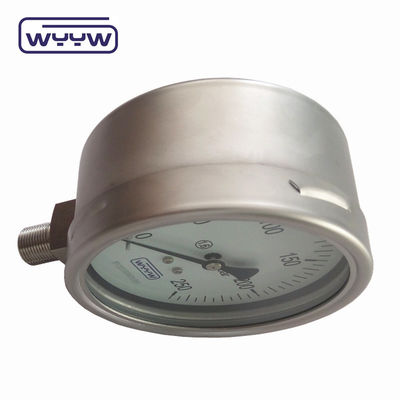 Niederdruckbeller Manometer 250 Mbar Edelstahlmaterial