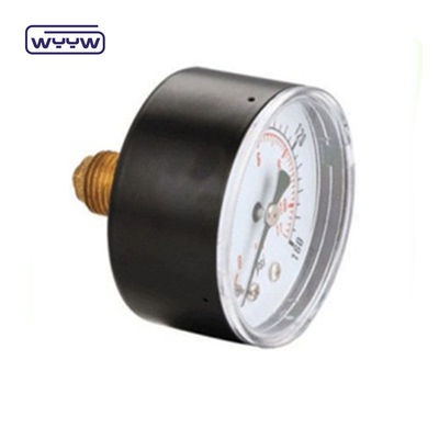 80 mm Kpa Mbar Bellows Druckmessgerät Niederdruck Manometer Radialverbindung
