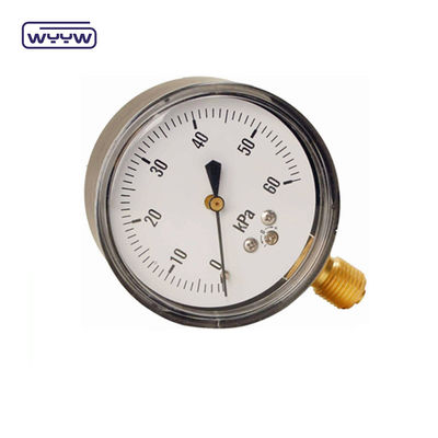 60-100mm CmH2O Kapseldruckmessgerät Manometer 1,6% Genauigkeit