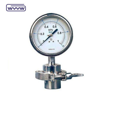 100 mm Diaphragma-Dichtung Druckmessgerät Druckmessgerät für die Industrie