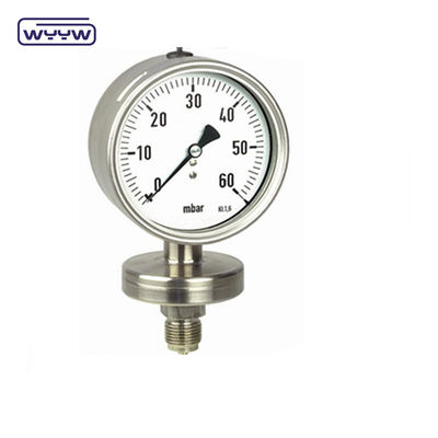 WYYW Diaphragmendruckmessgerät 100 mm Schwerlastdruckmessgerät