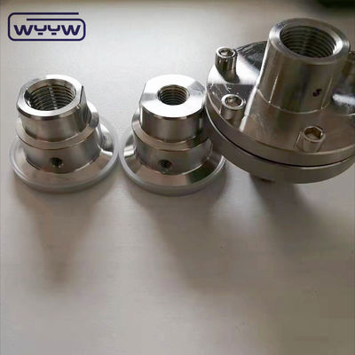 2 &quot;1,5&quot; 1/2&quot; NPT-Diaphragmendruckmessgerät Edelstahl SS316 Tri-Clamp-Druckmessgerät